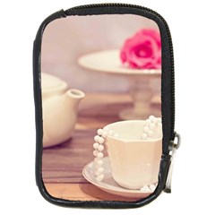 High Tea, Shabby Chic Compact Camera Cases by NouveauDesign