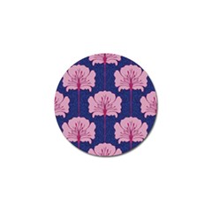 Beautiful Art Nouvea Floral Pattern Golf Ball Marker (4 Pack) by NouveauDesign