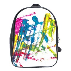 No 128 School Bag (large) by AdisaArtDesign