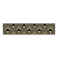 Art Deco Fan Pattern Velvet Scrunchie by NouveauDesign