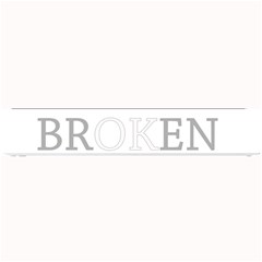 I Am Ok - Broken Small Bar Mats by Valentinaart