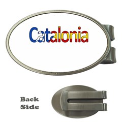 Catalonia Money Clips (oval)  by Valentinaart