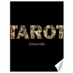 Tarot Fortune Teller Canvas 36  X 48   by Valentinaart