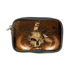 Awesome Skull With Rat On Vintage Background Coin Purse