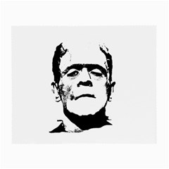 Frankenstein s Monster Halloween Small Glasses Cloth (2-side) by Valentinaart
