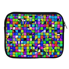 Colorful Squares Pattern                       Apple Ipad 2/3/4 Protective Soft Case by LalyLauraFLM