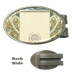Art Nouveau Money Clips (oval)  by NouveauDesign