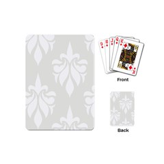 Fleur De Lis Playing Cards (mini)  by NouveauDesign