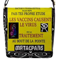 Ronald Story Vaccine  Flap Messenger Bag (s) by MRTACPANS