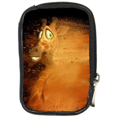 The Funny, Speed Giraffe Compact Camera Cases by FantasyWorld7