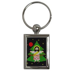 Jesus - Christmas Key Chains (rectangle)  by Valentinaart