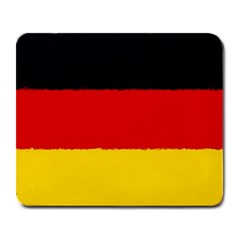 German Flag, Banner Deutschland, Watercolor Painting Art Large Mousepads by picsaspassion