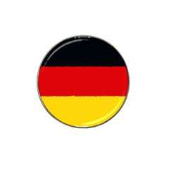 German Flag, Banner Deutschland, Watercolor Painting Art Hat Clip Ball Marker (10 Pack) by picsaspassion