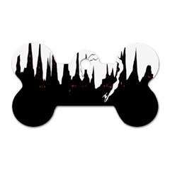 City History Speedrunning Dog Tag Bone (two Sides) by Mariart
