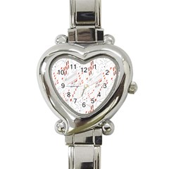 Musical Scales Note Heart Italian Charm Watch