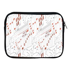 Musical Scales Note Apple Ipad 2/3/4 Zipper Cases