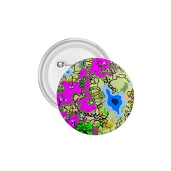 Painting Map Pink Green Blue Street 1 75  Buttons