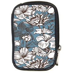 Star Flower Grey Blue Beauty Sexy Compact Camera Cases