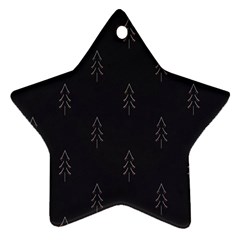 Tree Christmas Star Ornament (two Sides)
