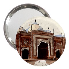 Agra Taj Mahal India Palace 3  Handbag Mirrors by Celenk