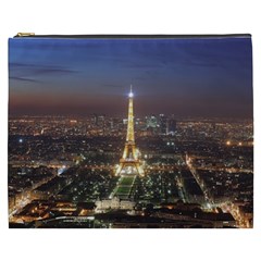 Paris At Night Cosmetic Bag (xxxl)  by Celenk