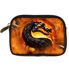 Dragon And Fire Digital Camera Cases by Celenk