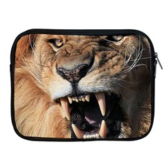 Male Lion Angry Apple Ipad 2/3/4 Zipper Cases by Celenk