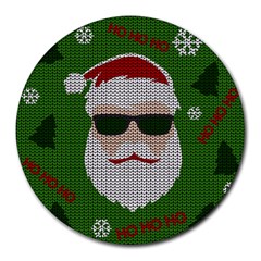 Ugly Christmas Sweater Round Mousepads