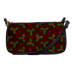 Christmas Pattern Shoulder Clutch Bags by Valentinaart