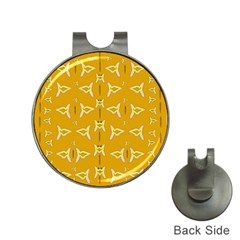 Fishes Talking About Love And   Yellow Stuff Hat Clips With Golf Markers by pepitasart