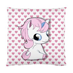 Baby Unicorn Standard Cushion Case (two Sides) by Valentinaart