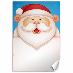 Christmas Santa Claus Letter Canvas 20  X 30  