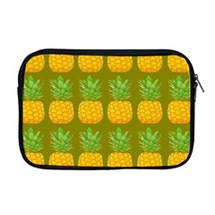 Fruite Pineapple Yellow Green Orange Apple Macbook Pro 17  Zipper Case