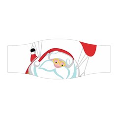 Skydiving Christmas Santa Claus Stretchable Headband by Alisyart