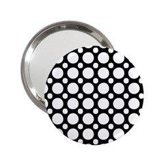 Tileable Circle Pattern Polka Dots 2 25  Handbag Mirrors by Alisyart