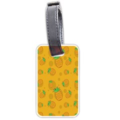 Fruit Pineapple Yellow Green Luggage Tags (one Side)  by Alisyart