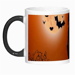 Halloween Sinister Night Moon Bats Morph Mugs by Alisyart
