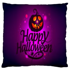 Happy Ghost Halloween Standard Flano Cushion Case (two Sides)