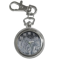 Abstract Art Decoration Design Key Chain Watches by Celenk