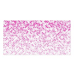 Halftone Dot Background Pattern Satin Shawl by Celenk