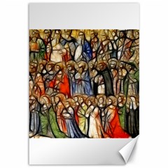 All Saints Christian Holy Faith Canvas 12  X 18   by Celenk