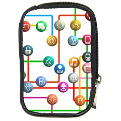 Icon Media Social Network Compact Camera Cases by Celenk