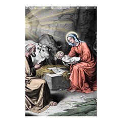 The Birth Of Christ Shower Curtain 48  X 72  (small)  by Valentinaart