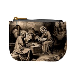 The Birth Of Christ Mini Coin Purses by Valentinaart