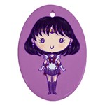 CutiE Saturn Oval Ornament Front