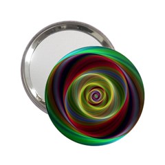 Spiral Vortex Fractal Render Swirl 2 25  Handbag Mirrors by Celenk