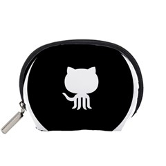Logo Icon Github Accessory Pouches (small)  by Celenk