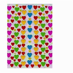 So Sweet And Hearty As Love Can Be Large Garden Flag (two Sides) by pepitasart