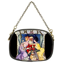 Vintage Santa Claus  Chain Purses (one Side)  by Valentinaart