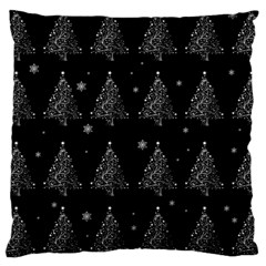 Christmas Tree - Pattern Large Cushion Case (one Side) by Valentinaart